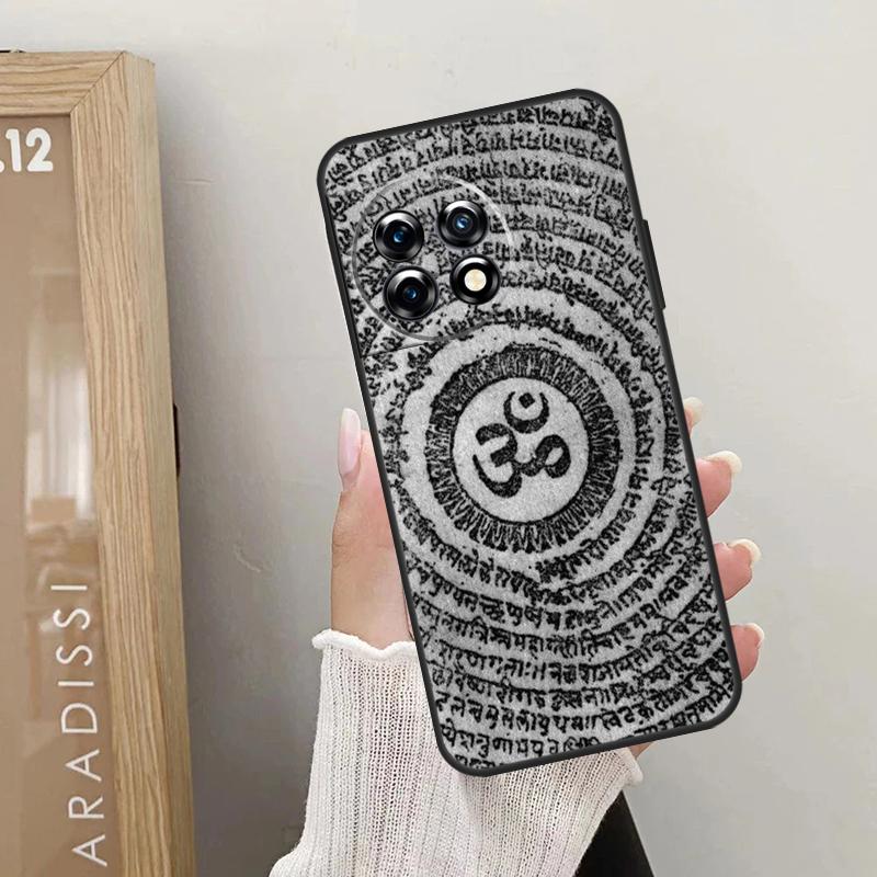 Aum Om Yoga Symbol Fitness Gym Case For OnePlus Nord 5 CE 3 4 Lite N20 N30 OnePlus 13T 13R 12R 10T 10R 10 11 12 13 15 Cover