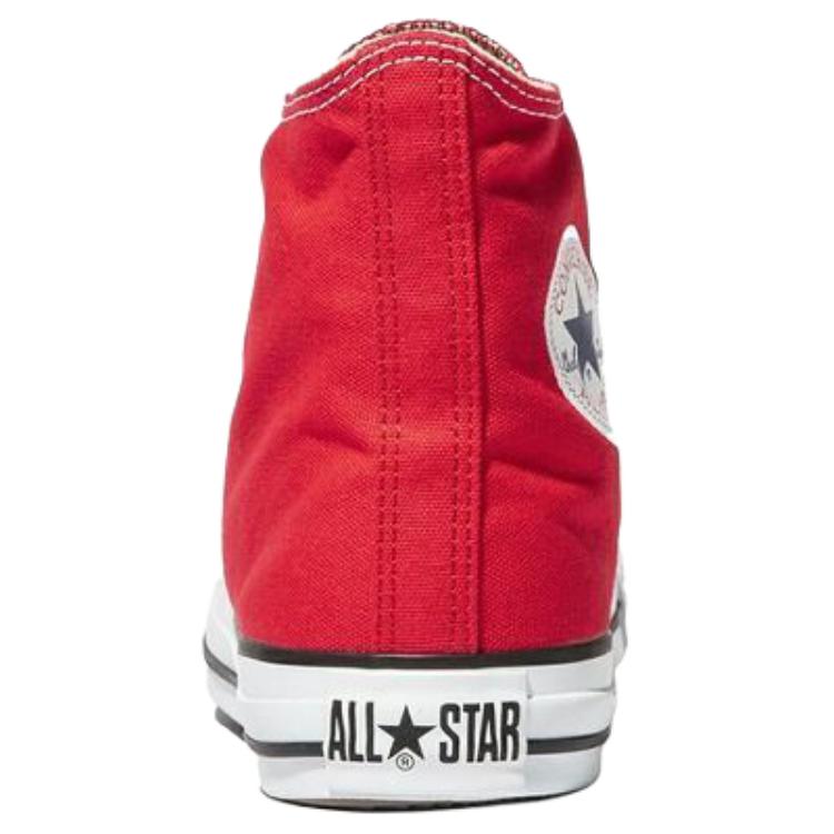 Converse All Star Hi Simple Comfortable Durable High-Top Canvas Shoes Unisex Sneakers Red 32060182