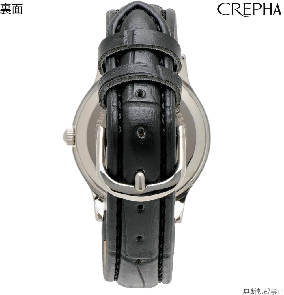 [Clefa] Analog Women's Watch Waterproof Leather Strap Black TE-AL242-WTS