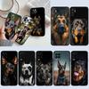 Rottweiler Doberman Guard Dog Phone Case for Redmi Note 12 12S 12C 13 13C 13R 14 14S 14R 14C 11A 13X A3 A3X A4 A5 Pro Max Plus