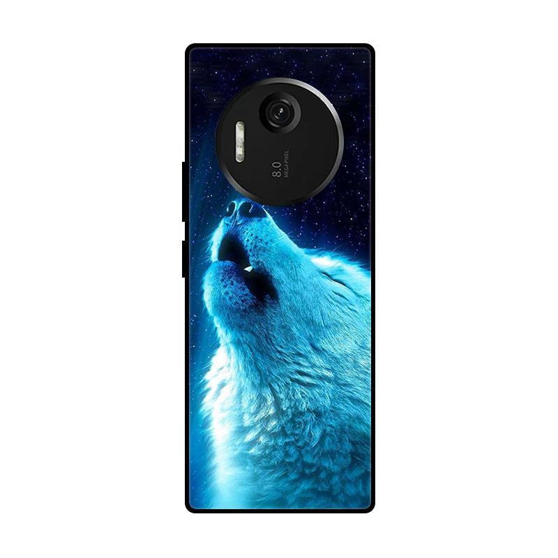 For Xiaomi Qin F25 Case Lion Wolf Painted Silicone Soft Back Cover For Duoqin F25 QinF25 F 25 Phone Case Protective Shell