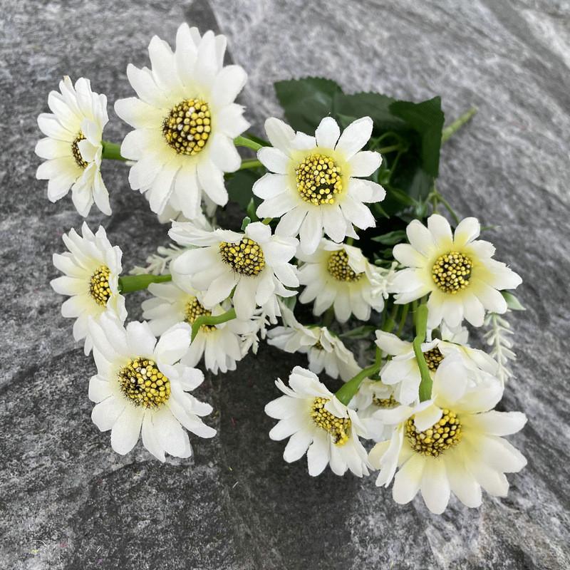 Flowers Silk Chrysanthemum For Wedding Centerpiece Home Gift Decoration