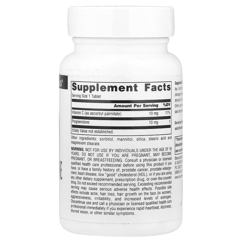 Pregnenolone, 120 Tablets