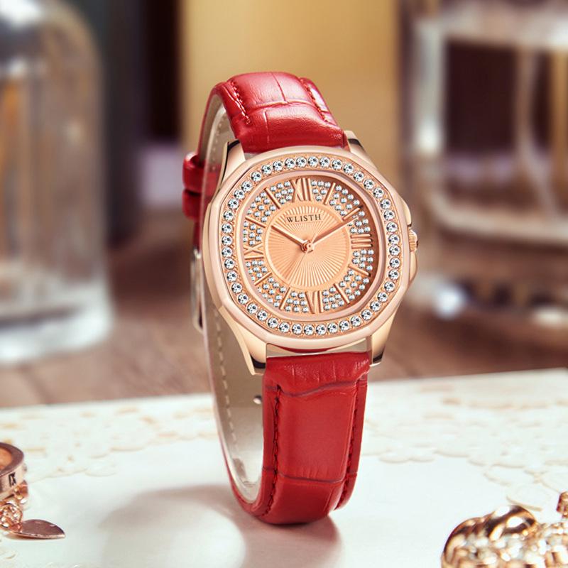 

Women s Elegant Retro Quartz Wristwatch - Fashion Trend for Students красный