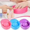Nail Art Kit: Double-Layer Soak Bowl & Cuticle Softener in Random Colors
