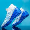 Professional Soccer Shoes TF Teenagers Durable Looking HighTops Training Shoes Adult Outdoors Non Slip Football Shoes