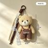 Hot Women's Bag Charms Cute Korean Cartoon Bear Kawaii Sweet Kawaii Plush Bag Accessories Multifunctional Keychain Pendants