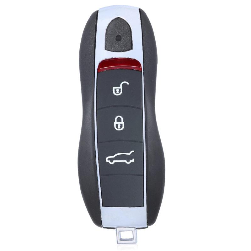 3 Przyciski Dla Porsche 718 911 Cayenne Panamera Cayman Macan 2015 2016 2017 2018 2019 2020 2021 Obudowa Kluczyka Pilot Fob