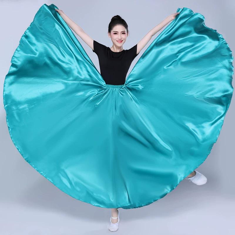 Dance Practice Skirt Dance Practice Skirt Performance Costume Half Body Skirt Adult Big Swing Skirt Female