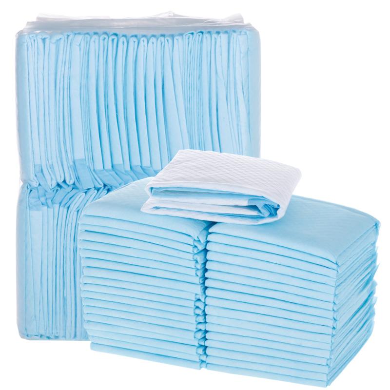 Factory Direct Disposable Puppy Pet Training Pee Pad Mat Custom Weight Absorbent Cloth Waterproof for Home Use for Cat Dog