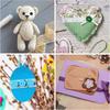12 Color Resin Button Sewing Craft Buttons with Storage Box for Sewing Knitting Arts Crafts DIY Handmade 15mm 2 Holes Buttons