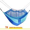 Portable Double Hammock with Mosquito Net - Quick Open Nylon Camping Swing