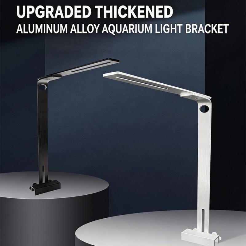Aluminum Fish Bowl Light Stand 40cm cistern Lamp Hold grip 20cm Easy arrange And Direction Control