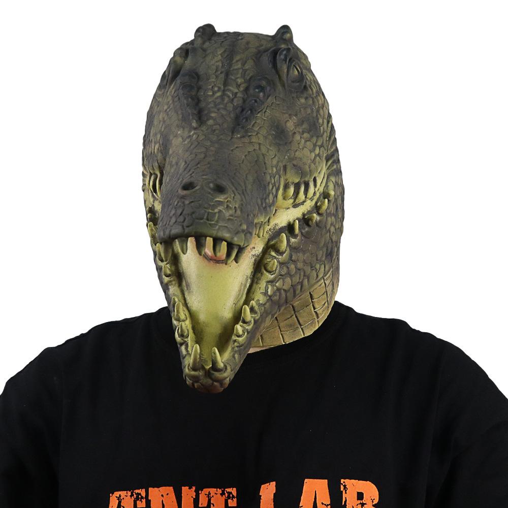 Crocodile mask anime costume dinosaur mask Fierce Animal Head Mask Halloween Animal Crocodile Mask Crocodile mask