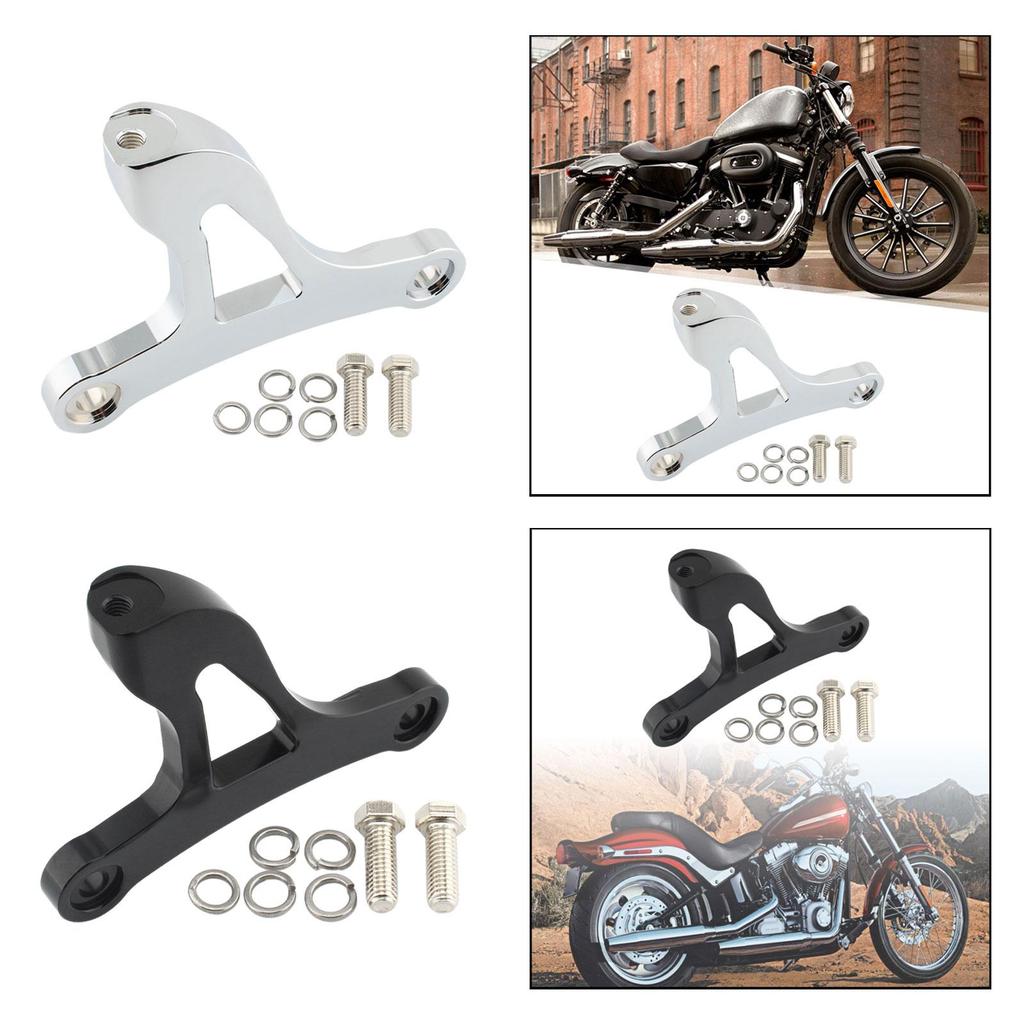 Front Engine Mount Bracket Sturdy Replace for Harley-davidson Sportster 883 XL883 883 Police XL883P 883 Low Police XL883LP