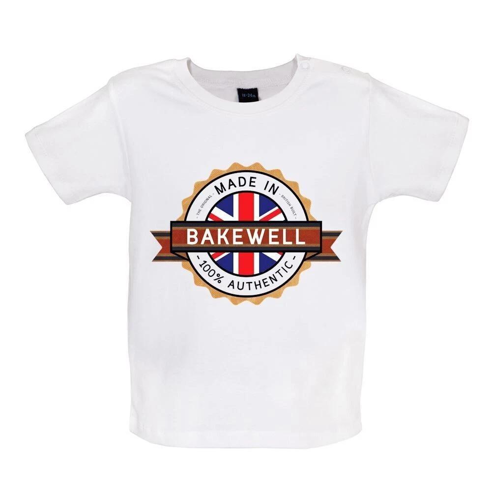 

Made of Bakewell - Kids T-Shirt Tees Top - Natale City Born in Derbyshire 100