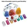 170Pcs Hair Dreadlocks Beads Various Colors Exquisite Patterns Trendy Easily Use Hair Jewelry for Parties Weddings