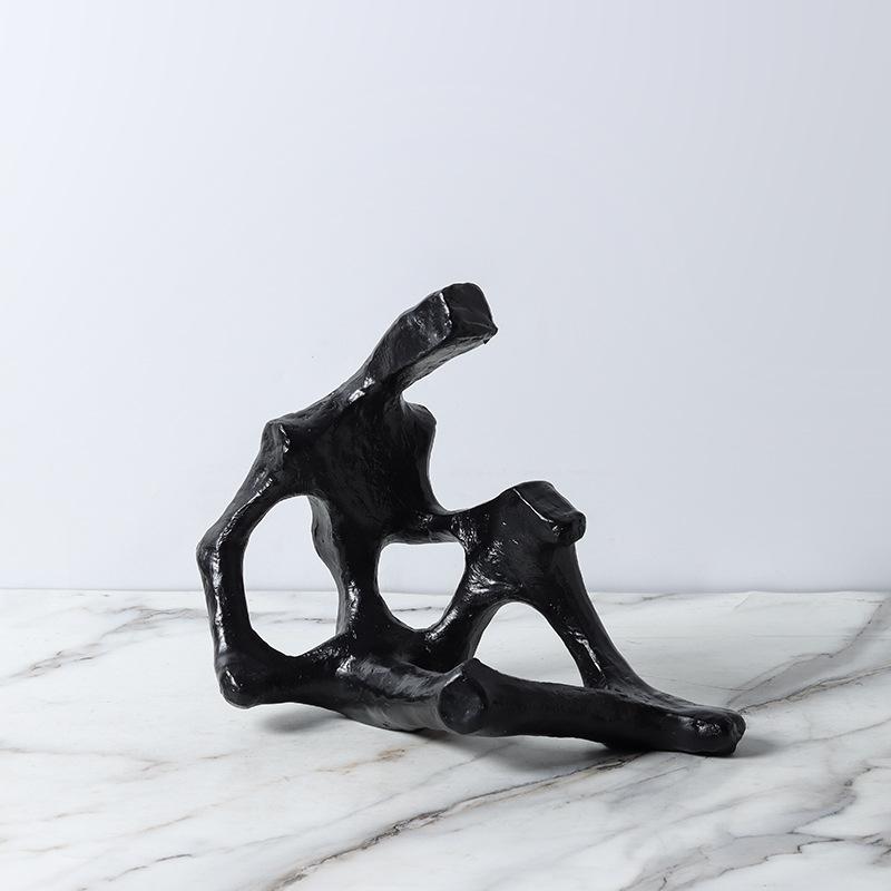 

Resin Handicraft Abstract Figure Sculpture Skeleton Skeletonized Decorative Figurines Home Decoration Accessories