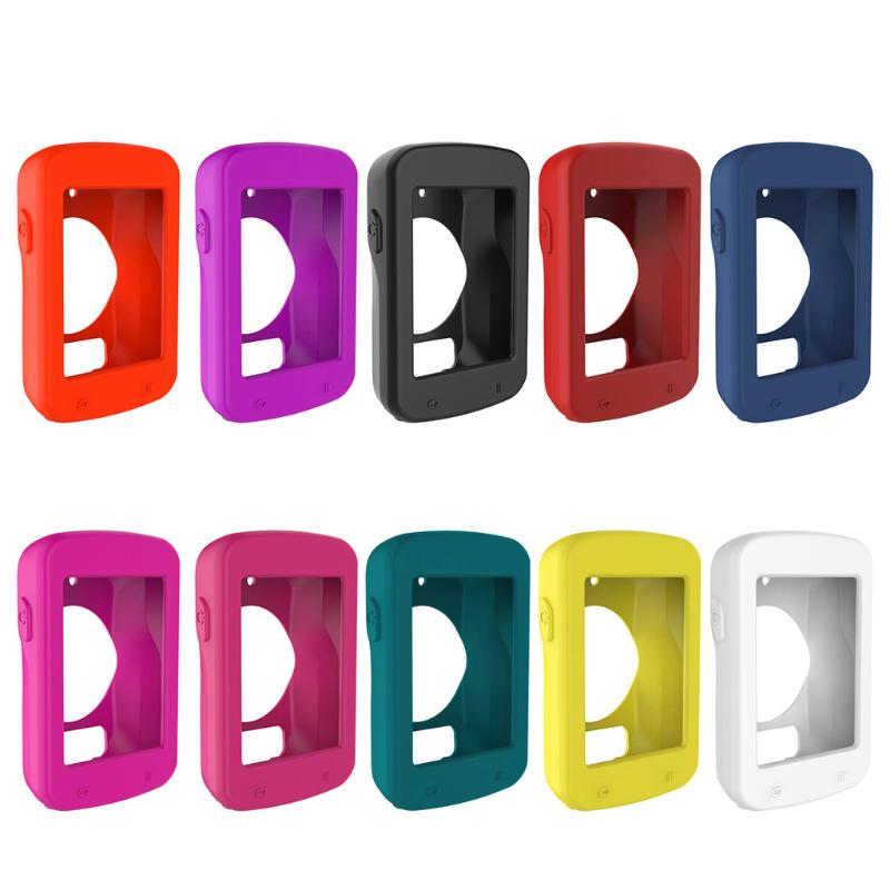 

Multicolor Silicone Skin Case Cover For Garmin Edge 820 GPS Cycling Computer жовтий