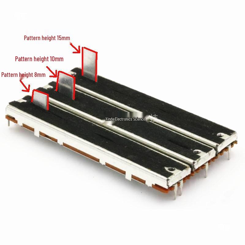 SC609 88mm Push-Pull Dimming Table Fader Potentiometer, Mono/Stereo, B10K/B100K