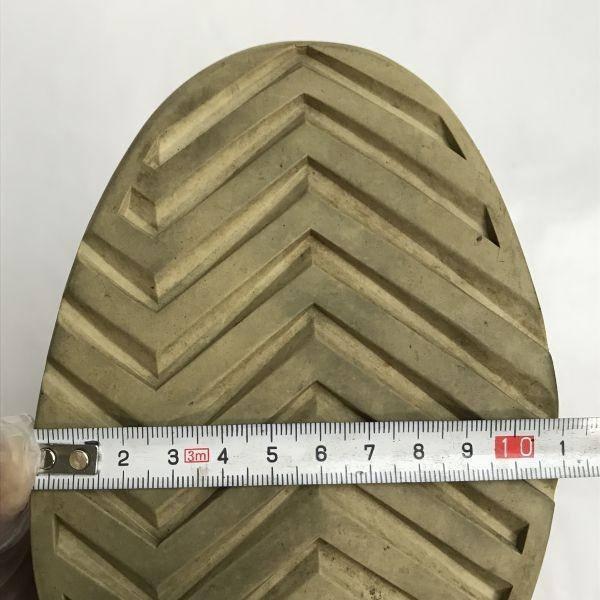 Timberland Leather 9-Hole Lace-Up Work Boots Brown Size 8 (26.0cm) Men’s(USED)