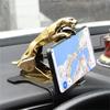 Car Phone Holder Leopard Design Cellphone GPS Stand 360 Degree Mount Adjustable Clip Holder Accessories Support