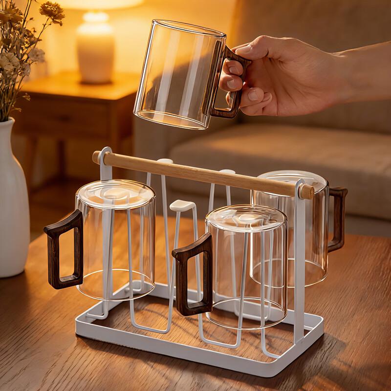 Mudi Heat-Resistant Glass Tea Cup Set