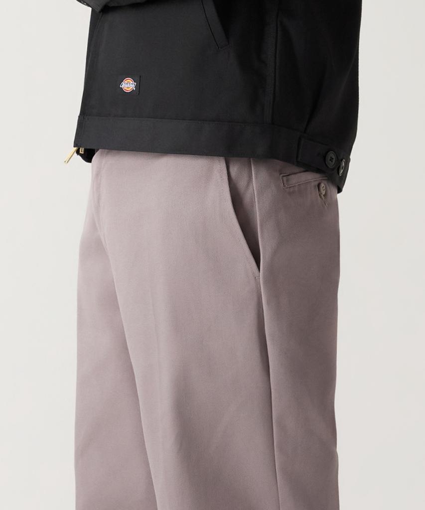 DICKIES Double Knee 85283 Loose Fit Work Pants Silver
