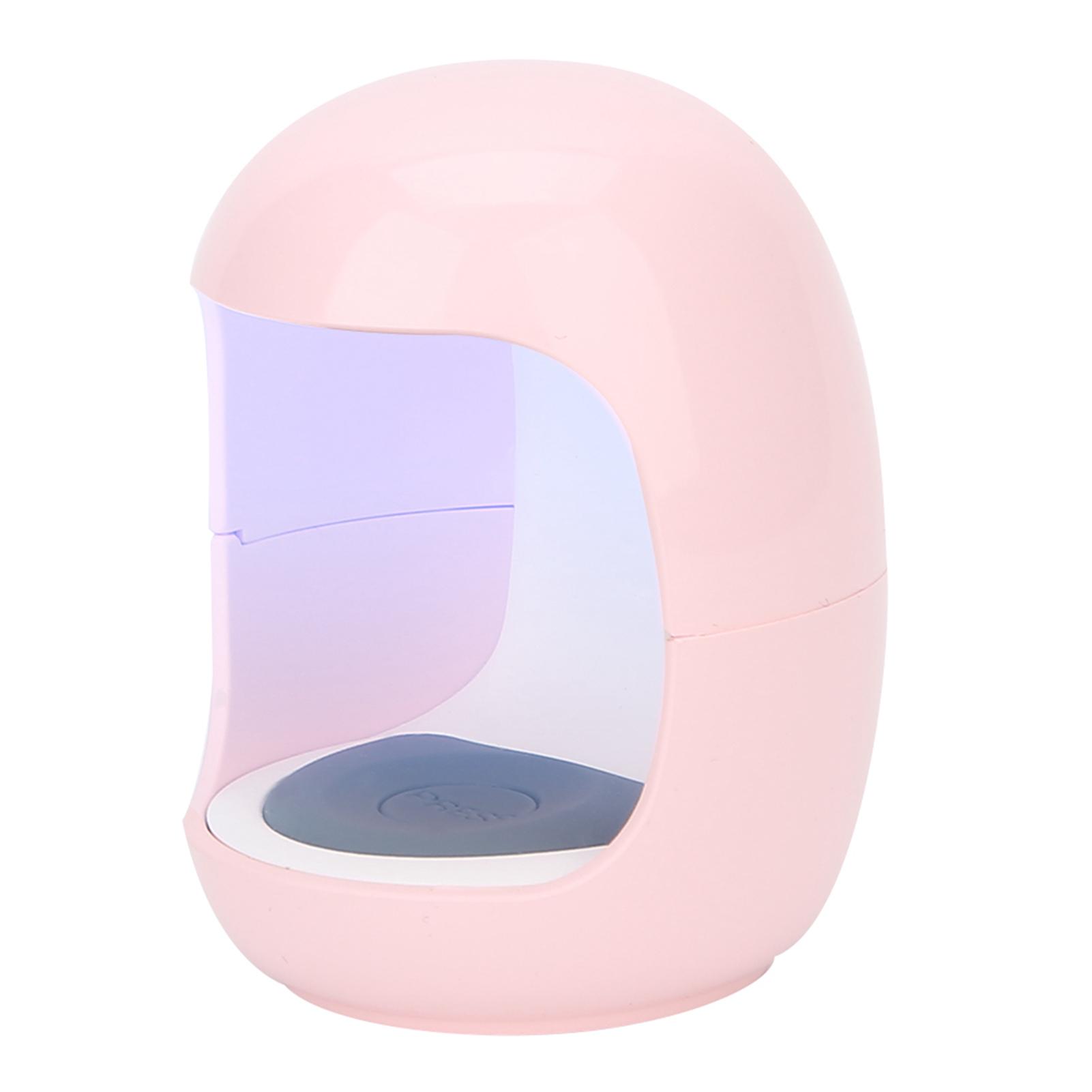 

Mini USB Single Finger Portable Nail Art Gel Polish Dryer UV LED Curing LampPink