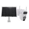Solar Camera Dual Lens Security Camera for Outdoor 4G Connection AI Human Tracking APP Remote Viewing