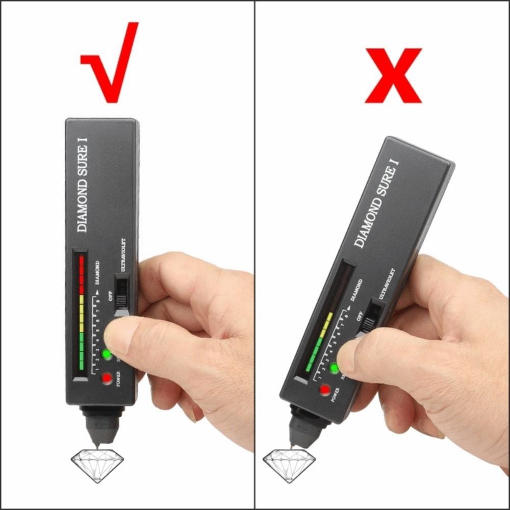 Thermal Sensor Gemstone Detector Fast 0.5s Detection Jewelry Tester Diamond Tester For Jewelry