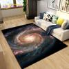 Galaxy Universe Space Stars Area Rug,Carpet Rug for Living Room Children's Room Decoration,Kids Play Crawling Non-slip Floor Mat