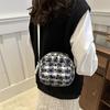 Mode Karomuster Kleine Tasche für Damen Koreanische Version Mini Vielseitige Schulter-Umhängetasche für Damen