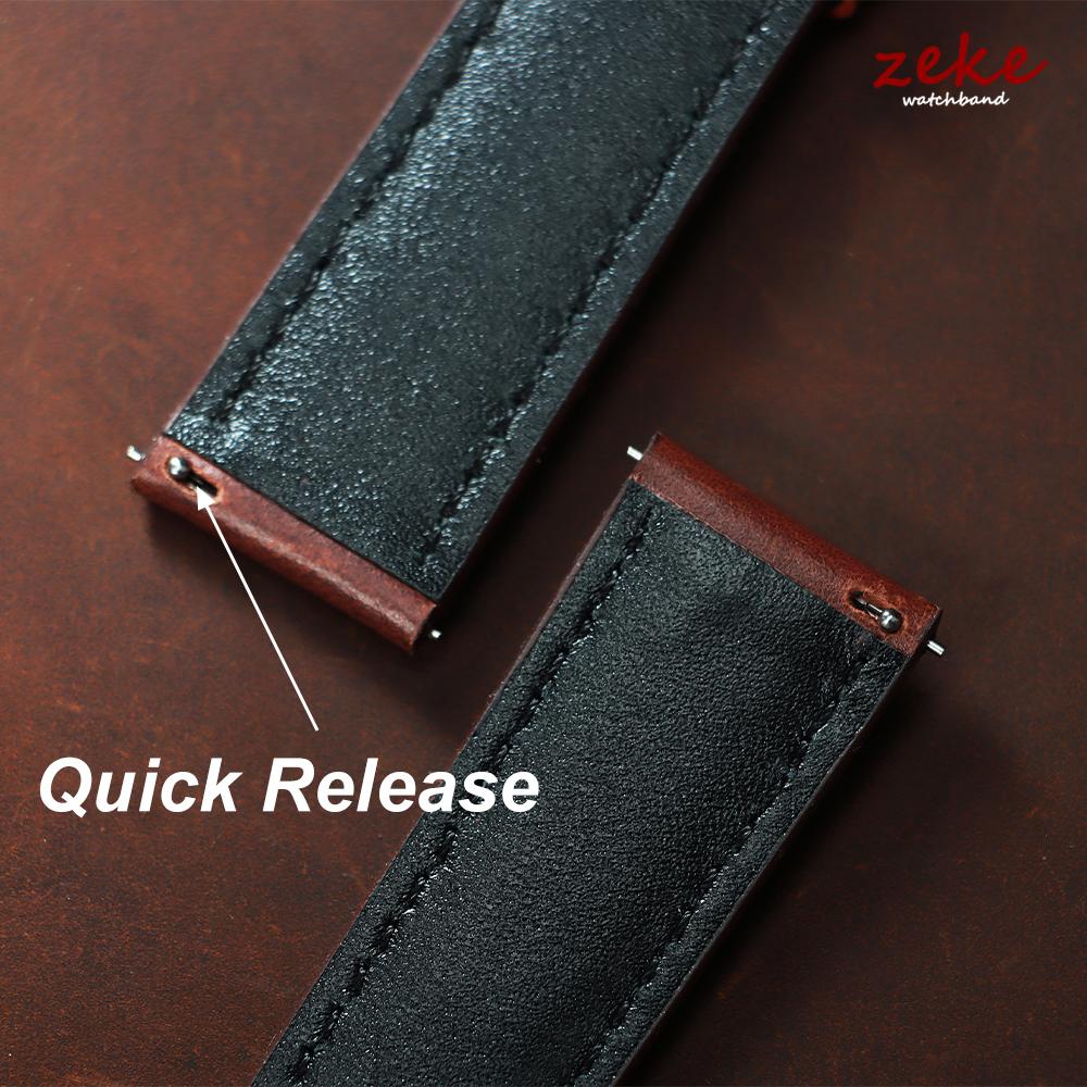 Oil Wax Calfskin Leather Watchband Retro Wrist Strap 18mm 20mm 22mm with Silver Stainless Steel Buckle Soft Material Watch Band
