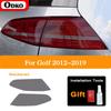 For Volkswagen VW Golf 7 MK7 2012- Car Headlight Tint Smoked Black Protective Film Taillight Vinyl Transparent TPU Sticker
