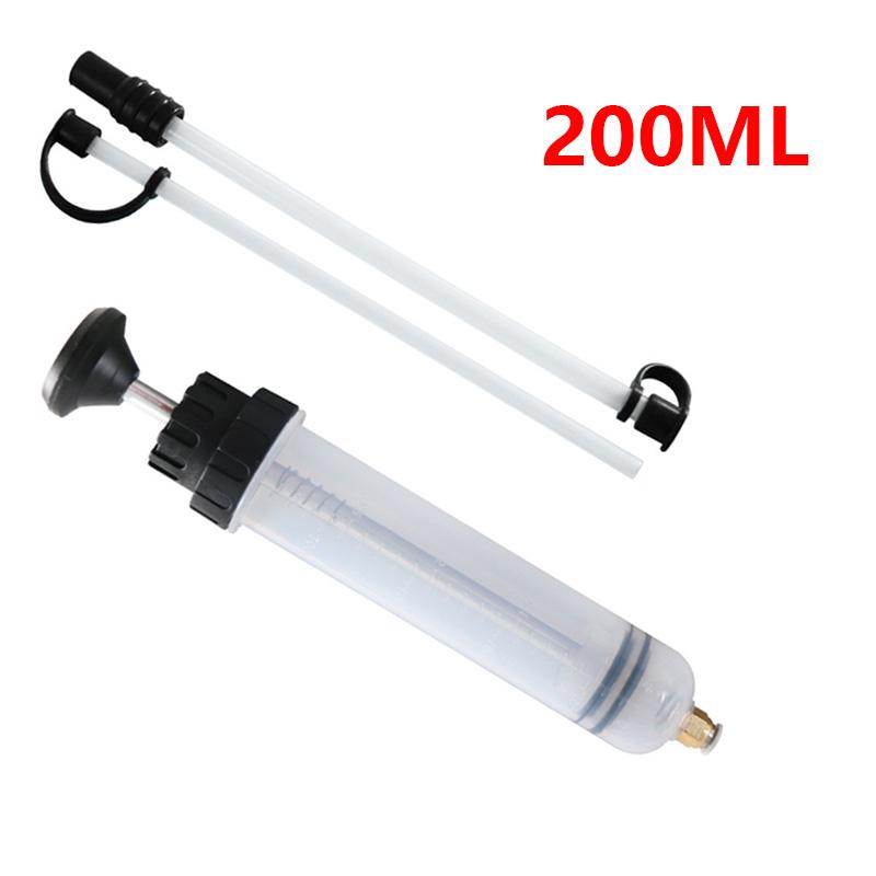 Car Oil Fluid Extractor  Auto Oil Change Syringe with Hose Manual Fuel Suction & Filler Fluid Oil Change Evacuator Pump