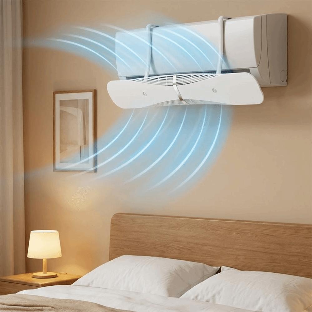 Adjustable Air Conditioner Windshield Scalable Wind Guide Cover Wind Direction Baffle Office