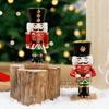 Christmas Nutcrackers Ornament Nutcrackers Figures Candle Holders Table Centerpieces Home Decors for Fireplaces Shelf