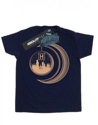Girls Hogwarts Moon Cotton T-Shirt