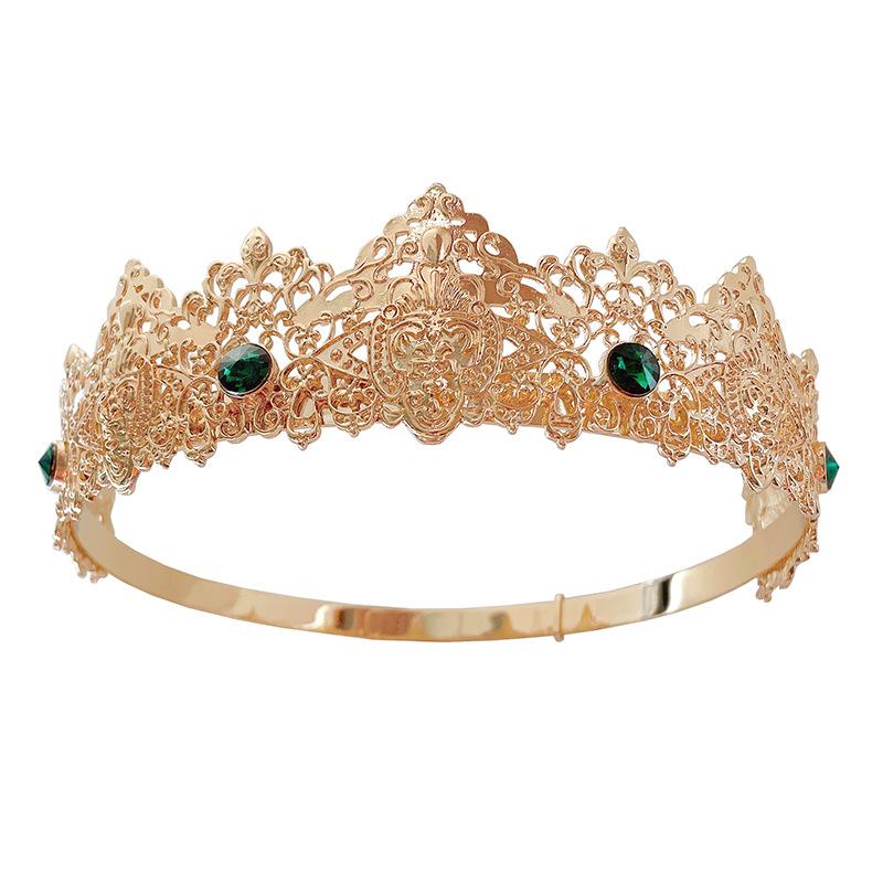 Men's Crown Tiara Prince Crown King Beauty Pageant Crown Queen Bar Performance Crown Unisex Crown