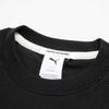 Puma Mmq Heroes Graphic Crew Embroidered Pattern Comfortable Soft Windproof Warm Sweatshirt Men sweatshirt Black 539512-01