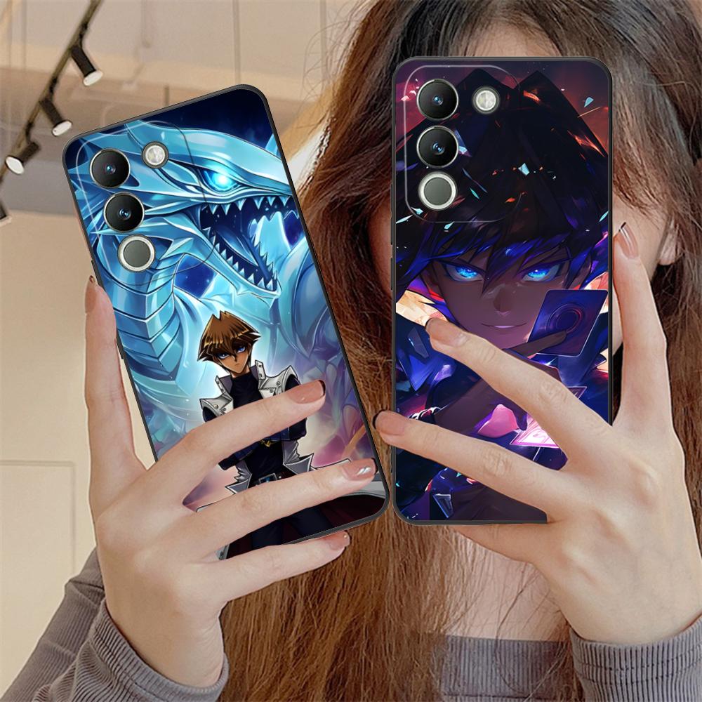 Yugioh Seto Kaiba Phone Case for VIVO V60 V50 V40 V30 V29 V27 V25 V23 Pro Lite 5G Soft TPU Shockproof Cover