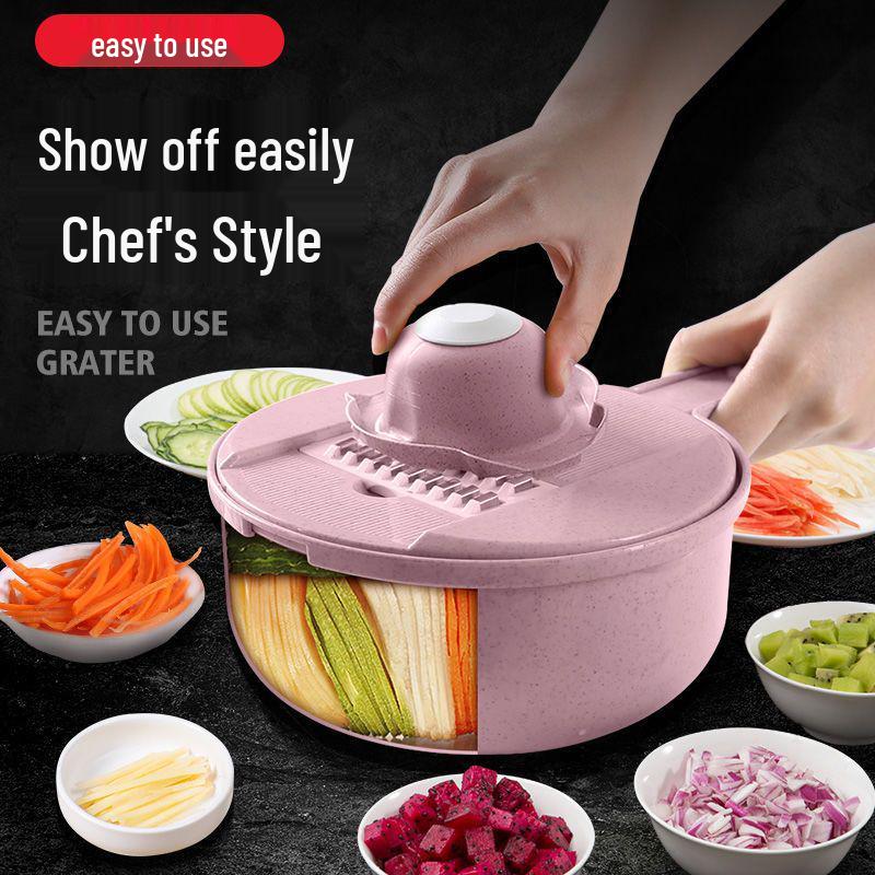 Multifunctional Kitchen Vegetable and Potato Grater & Slicer