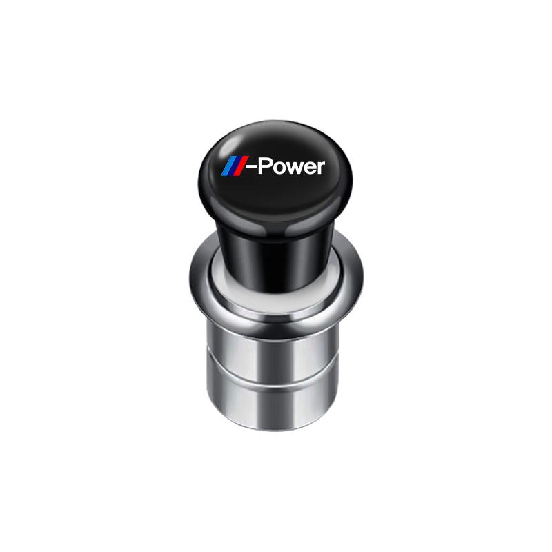 12V přenosný zapalovač cigaret s emblémem do auta a zapalovačem cigaret pro BMW M Performance E46 E90 E60 F30 F10 E39 F20 E87 E36 G20 G30 X5 E70