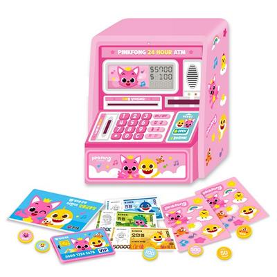 Pinkfong Singing Melody ATM Play Set, Mixed Colors, Korean Popular Toys