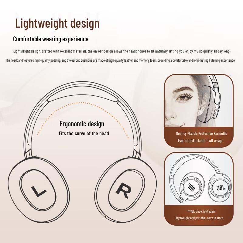 JBL TUNE 780NC Wireless Noise Cancelling Headphones