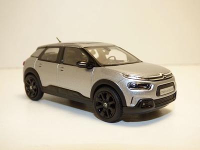 NOREV Citroen C4 Cactus 2018 Gris Aluminio Decoración Negra &