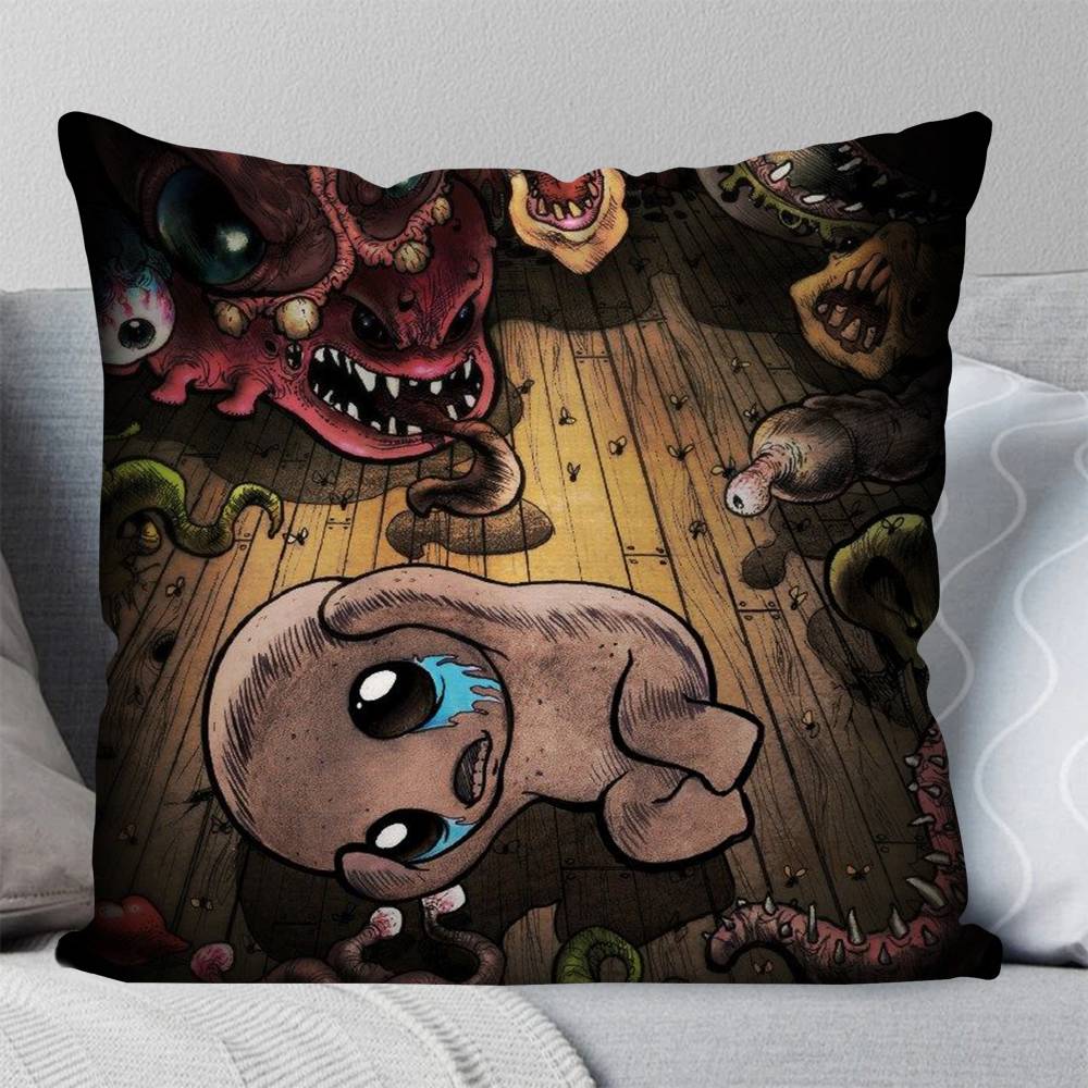 The Binding Of IIsaac Classic Movie Pillow Case Fashion Square Pillowcase Bedroom Sofa Room Ins Decoration Leisure