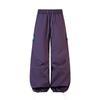 Outdoor Soft Shell Charge Pants Women's Men's Autumn Mountain Functional Wind Mountaineering Sweatpants Side Zipper Wide Leg Casual Pants