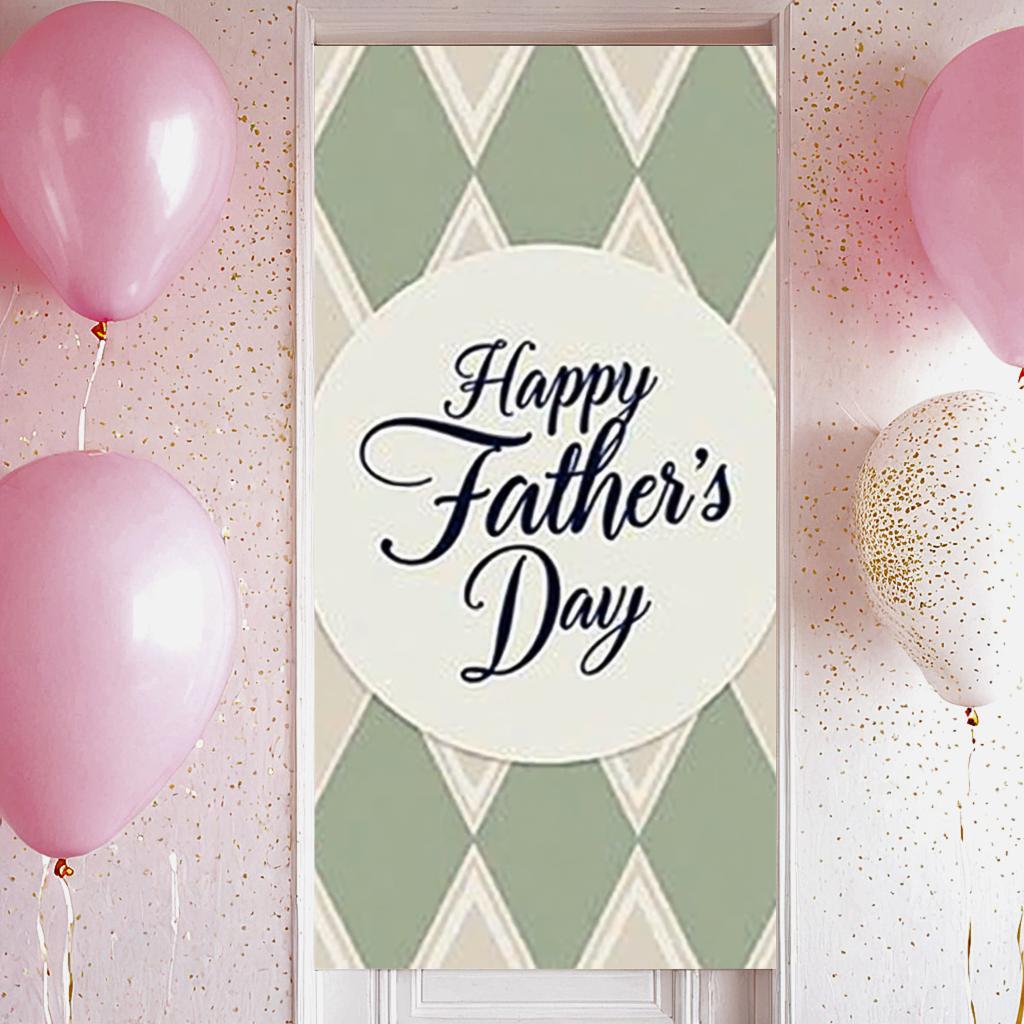 Decorative Design Holiday Banner Neutral Colors Party Decoration Durable Textured Pattern Photo Prop for Gift Presentation